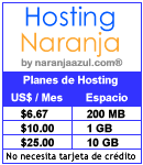 Web Hosting desde US$6.86 / Mes por 200 MB